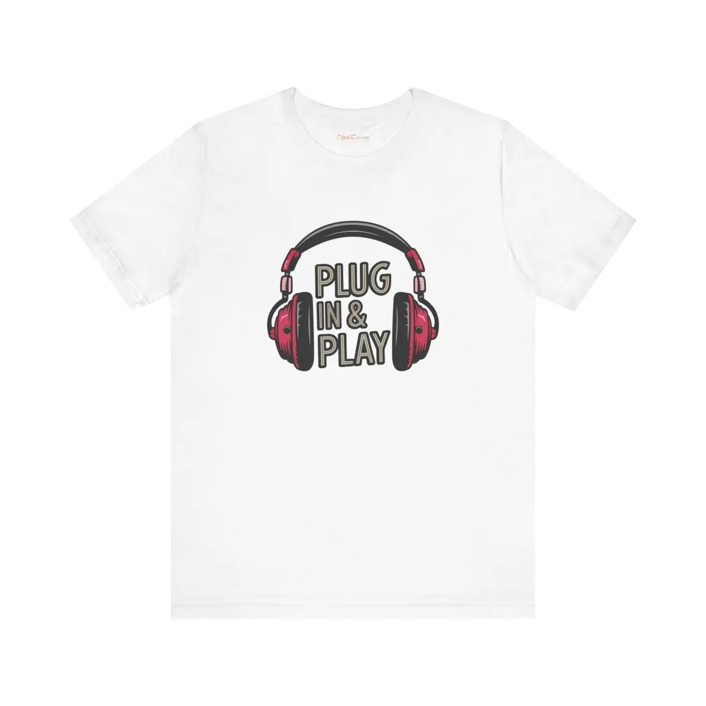 Unisex Jersey Short Sleeve Tee - Headphones Design - DipaliZ