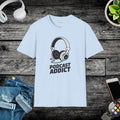 Podcast Addict Tee - Tear-Away Label Softstyle Comfort - DipaliZ