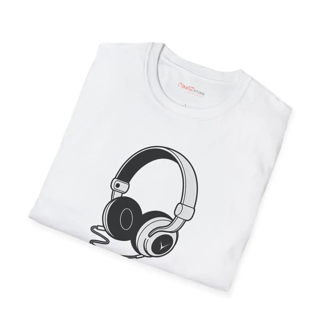 Podcast Addict Tee - Tear-Away Label Softstyle Comfort - DipaliZ