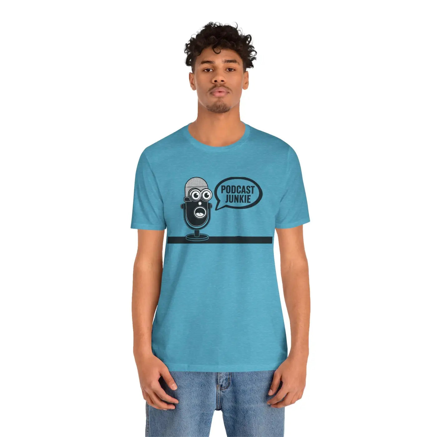 Podcast Junkie Unisex Jersey Short Sleeve Tee - DipaliZ