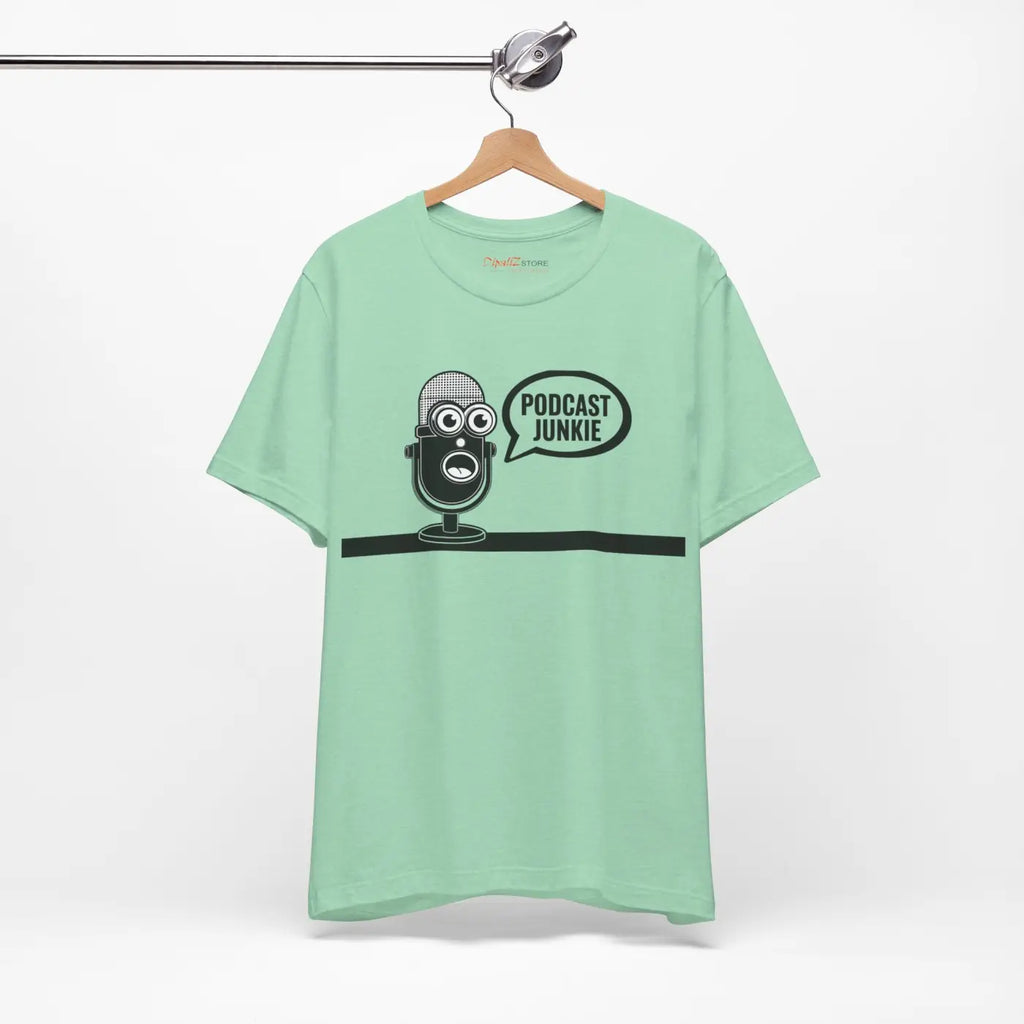 Podcast Junkie Unisex Jersey Short Sleeve Tee - DipaliZ