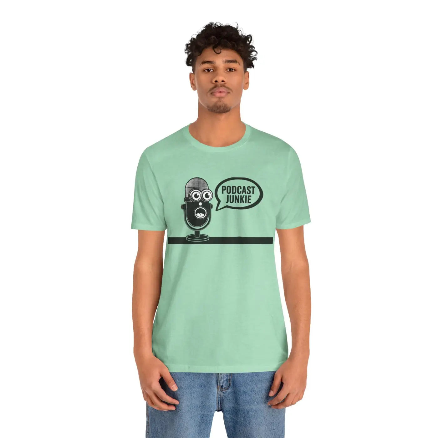 Podcast Junkie Unisex Jersey Short Sleeve Tee - DipaliZ