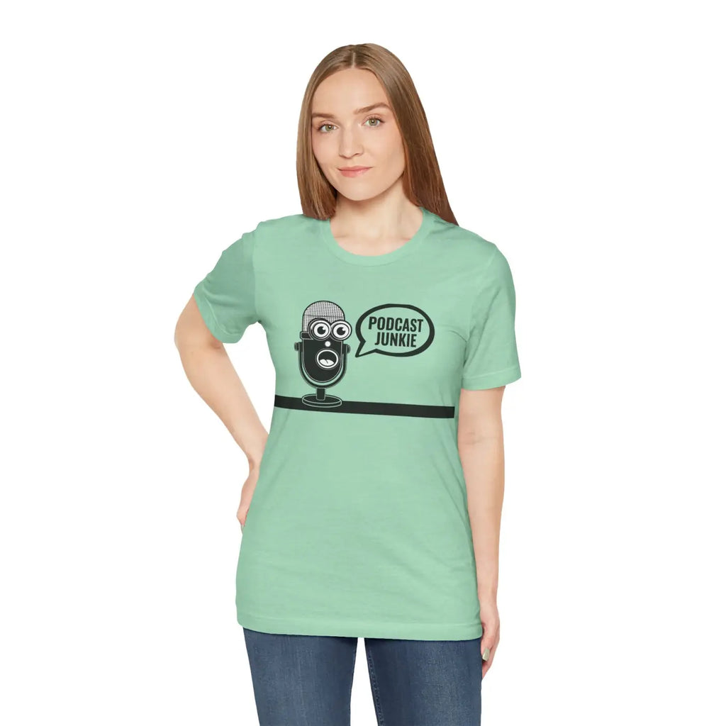 Podcast Junkie Unisex Jersey Short Sleeve Tee - DipaliZ