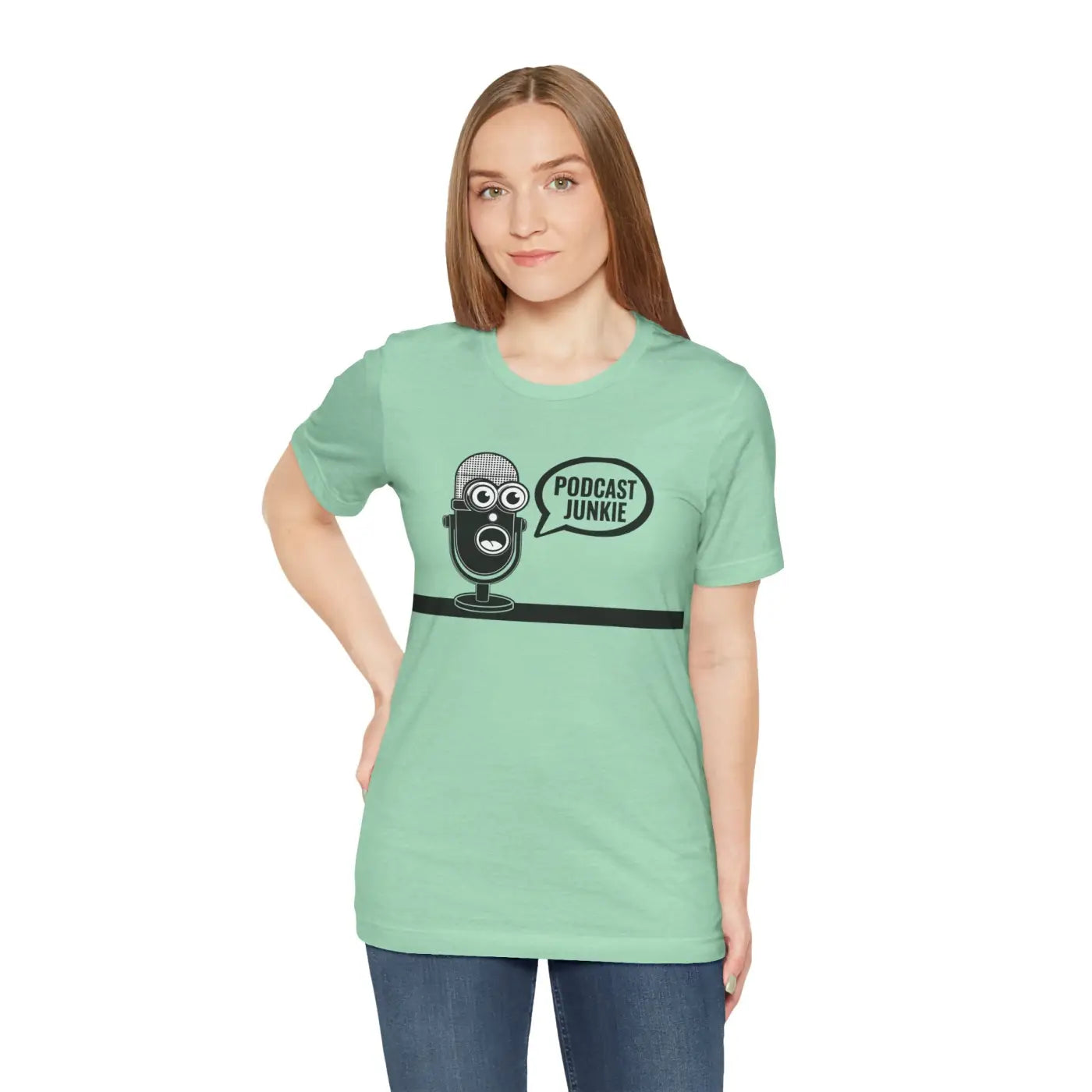 Podcast Junkie Unisex Jersey Short Sleeve Tee - DipaliZ