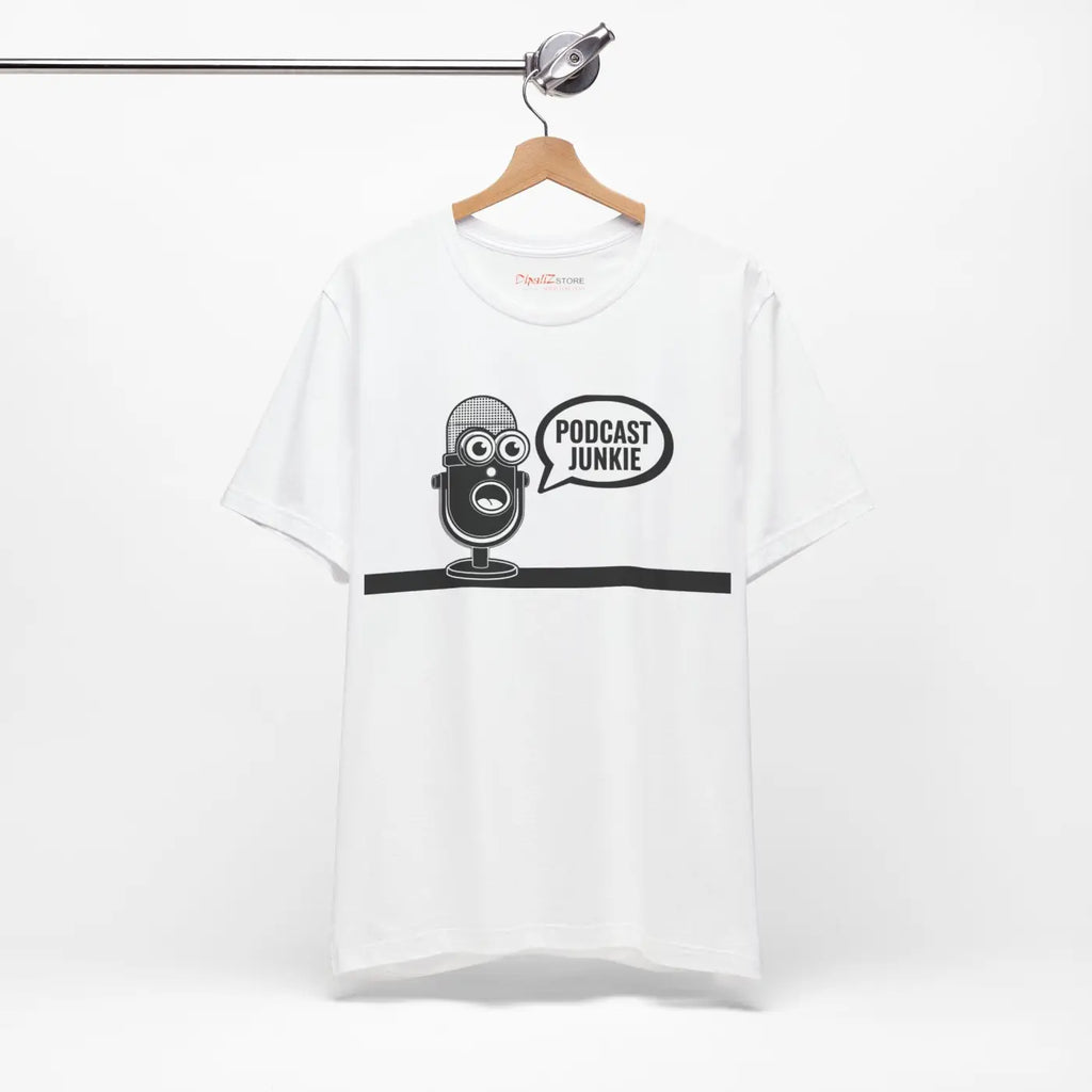 Podcast Junkie Unisex Jersey Short Sleeve Tee - DipaliZ