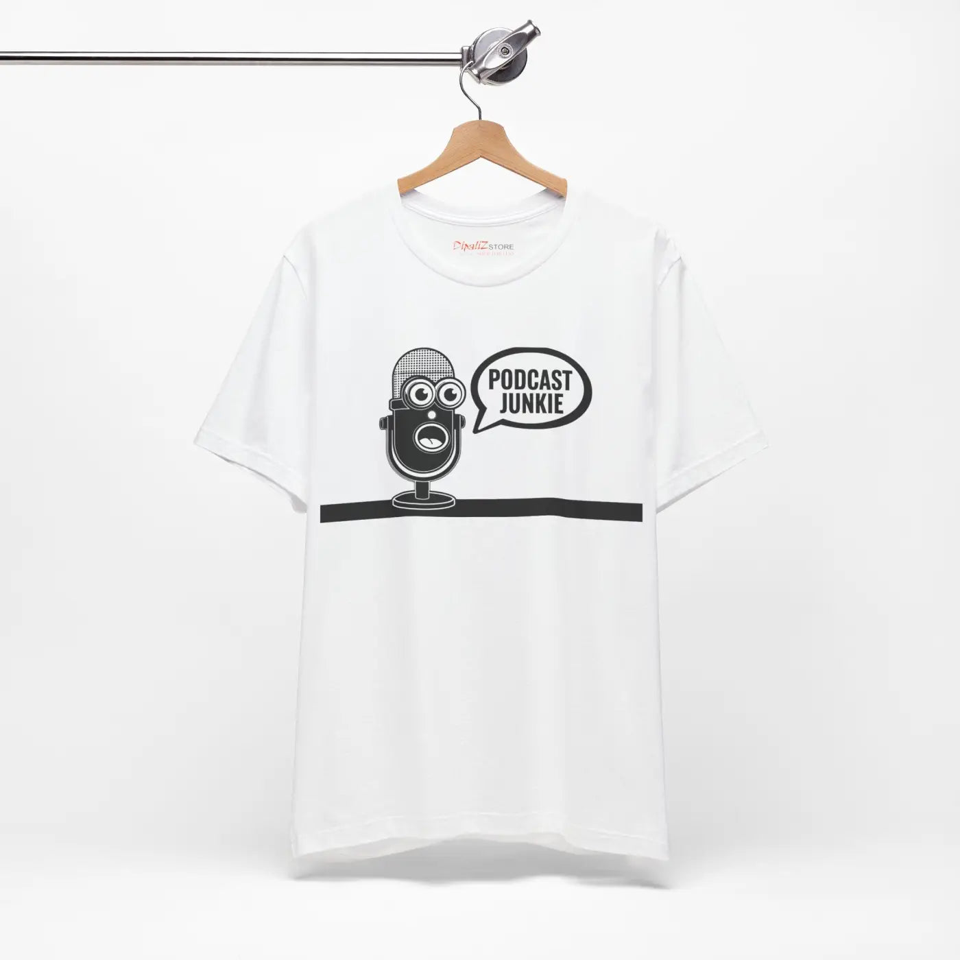 Podcast Junkie Unisex Jersey Short Sleeve Tee - DipaliZ