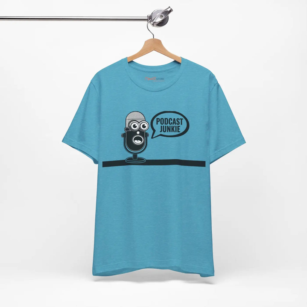 Podcast Junkie Unisex Jersey Short Sleeve Tee - DipaliZ