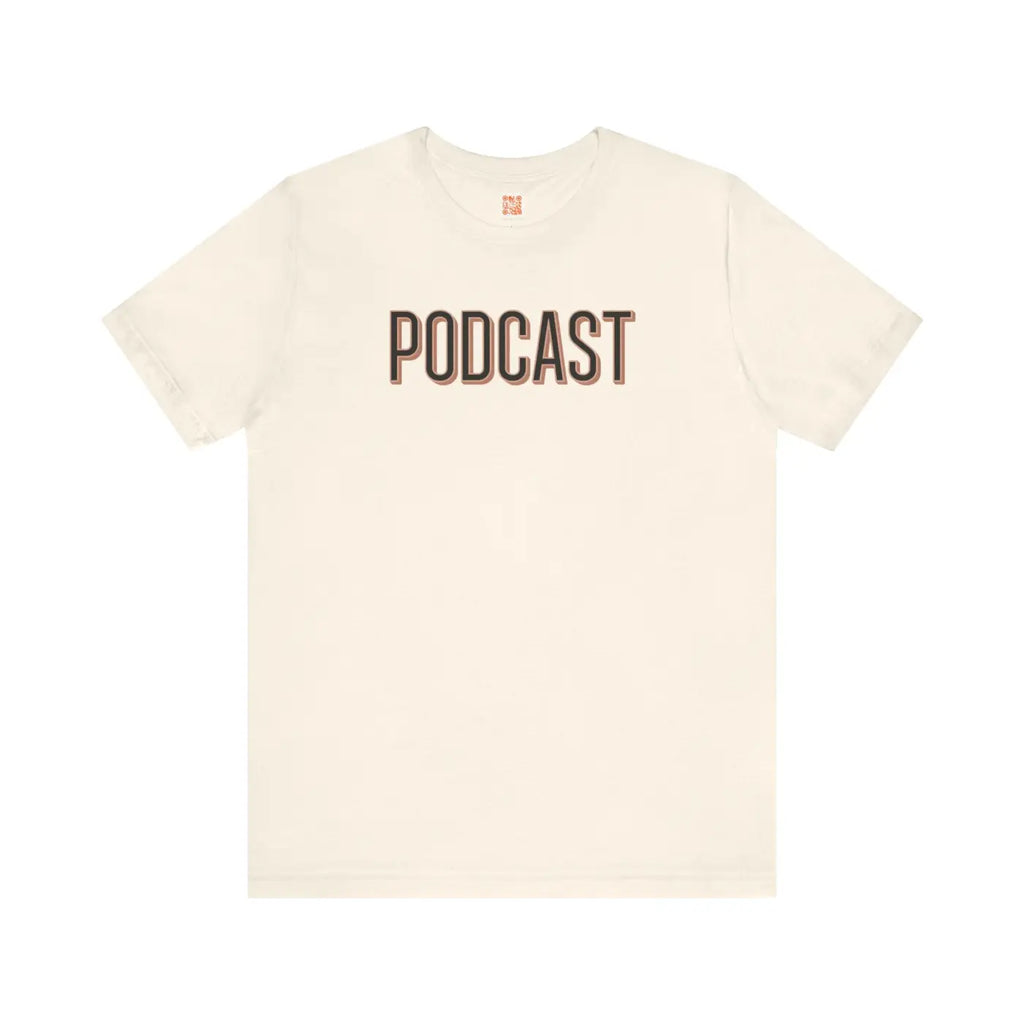 Unisex Jersey Short Sleeve Tee - Podcast Design - DipaliZ