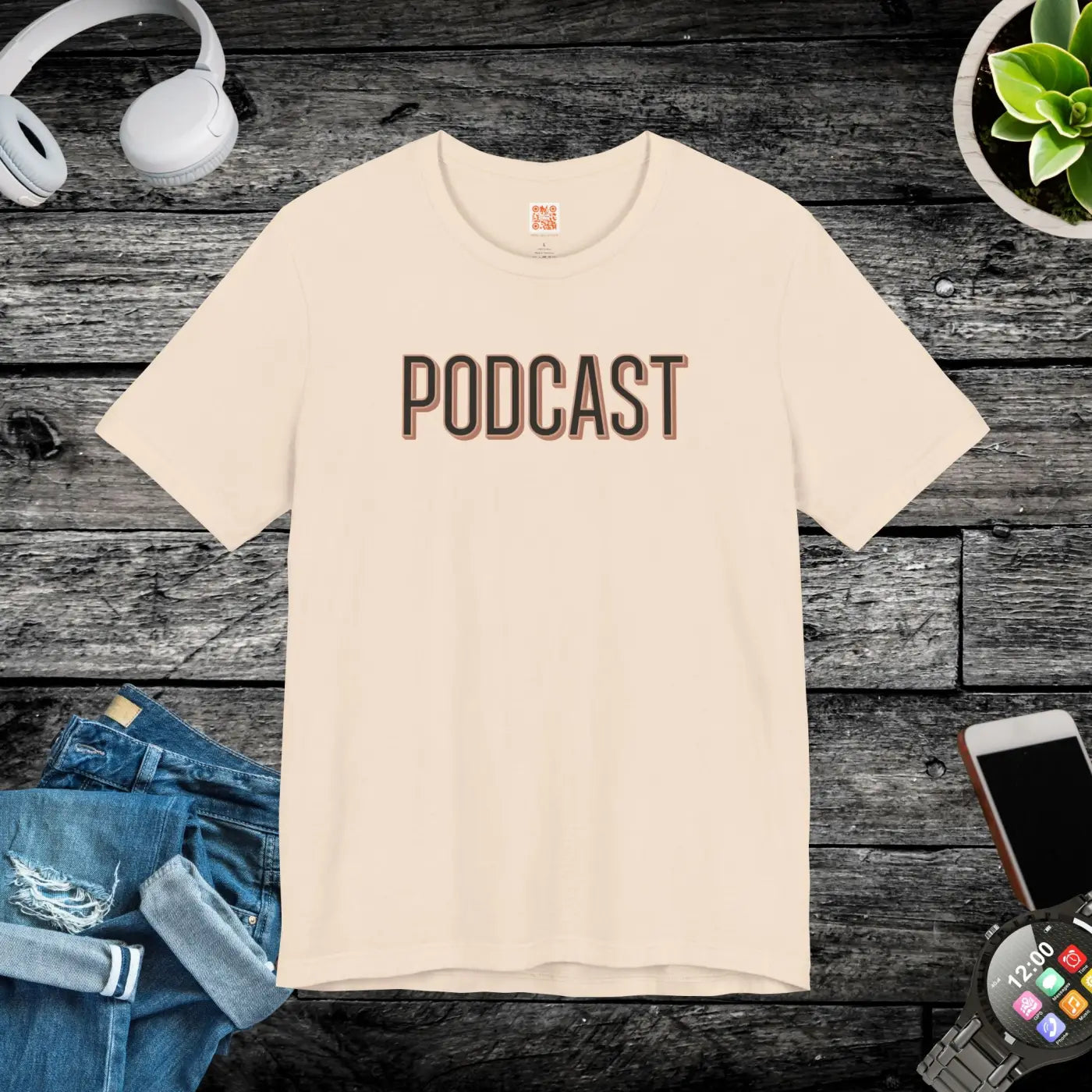 Unisex Jersey Short Sleeve Tee - Podcast Design - DipaliZ