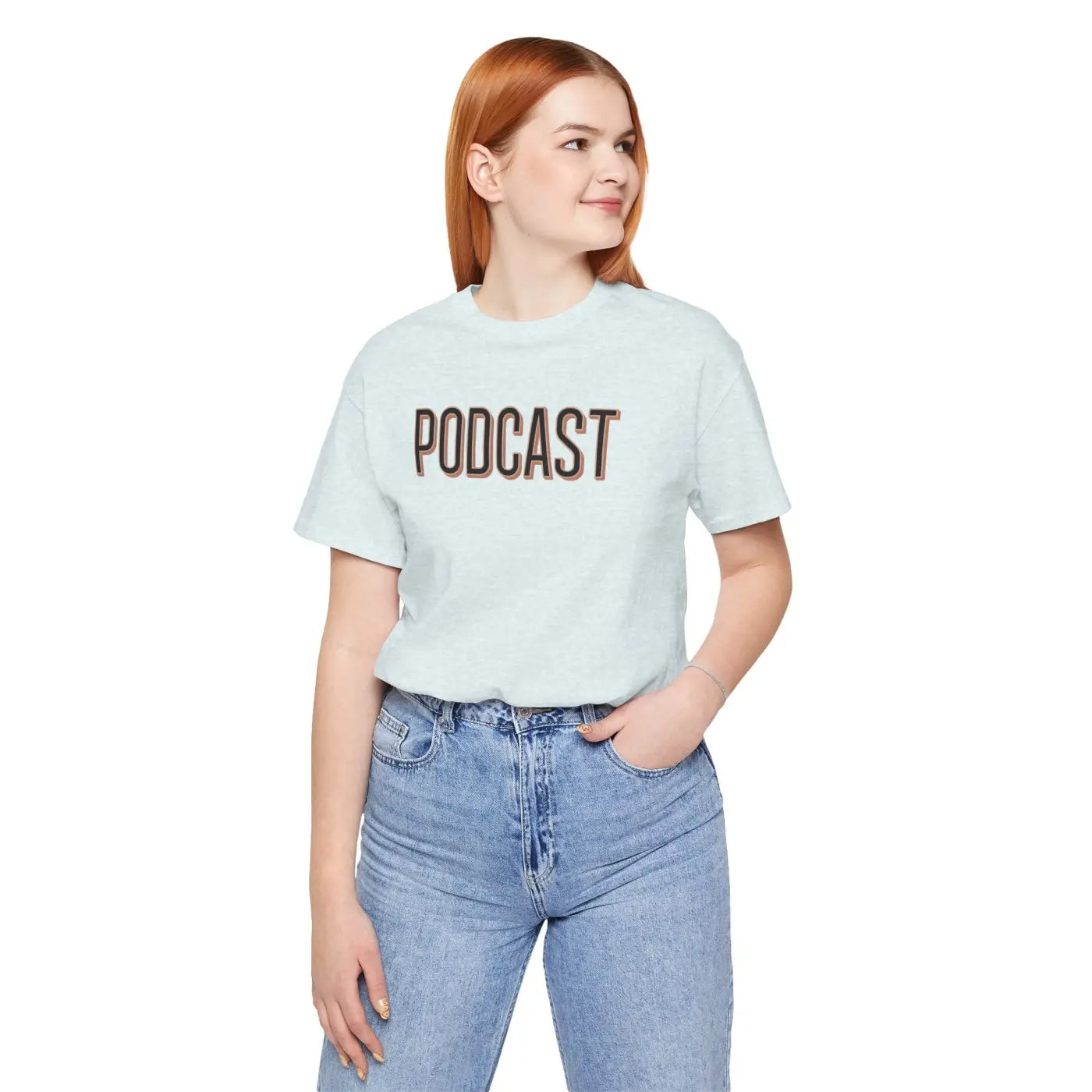 Unisex Jersey Short Sleeve Tee - Podcast Design - DipaliZ