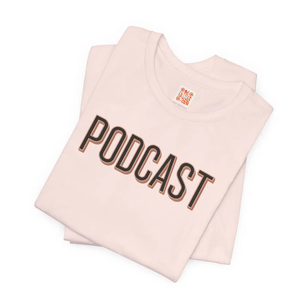 Unisex Jersey Short Sleeve Tee - Podcast Design - DipaliZ