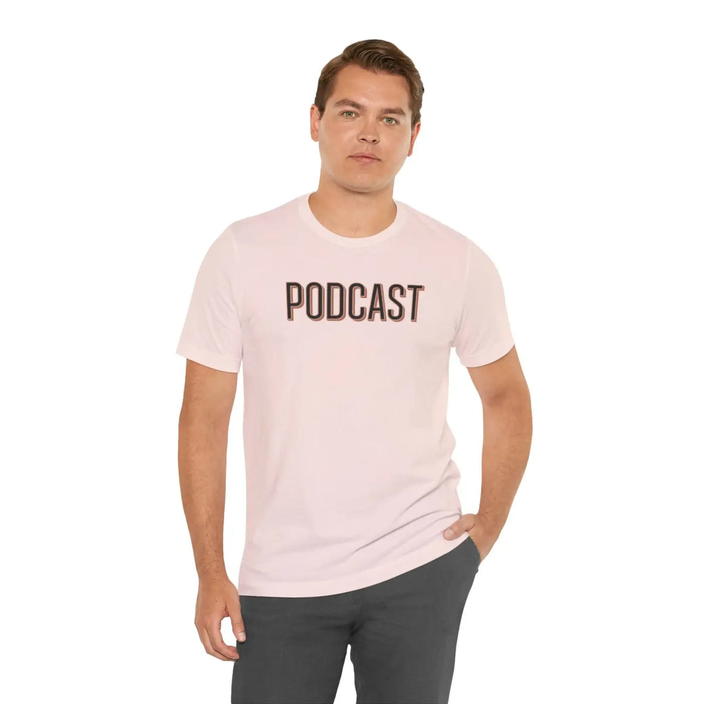 Unisex Jersey Short Sleeve Tee - Podcast Design - DipaliZ