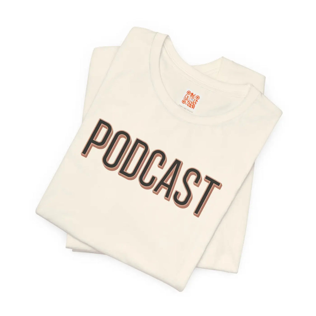 Unisex Jersey Short Sleeve Tee - Podcast Design - DipaliZ