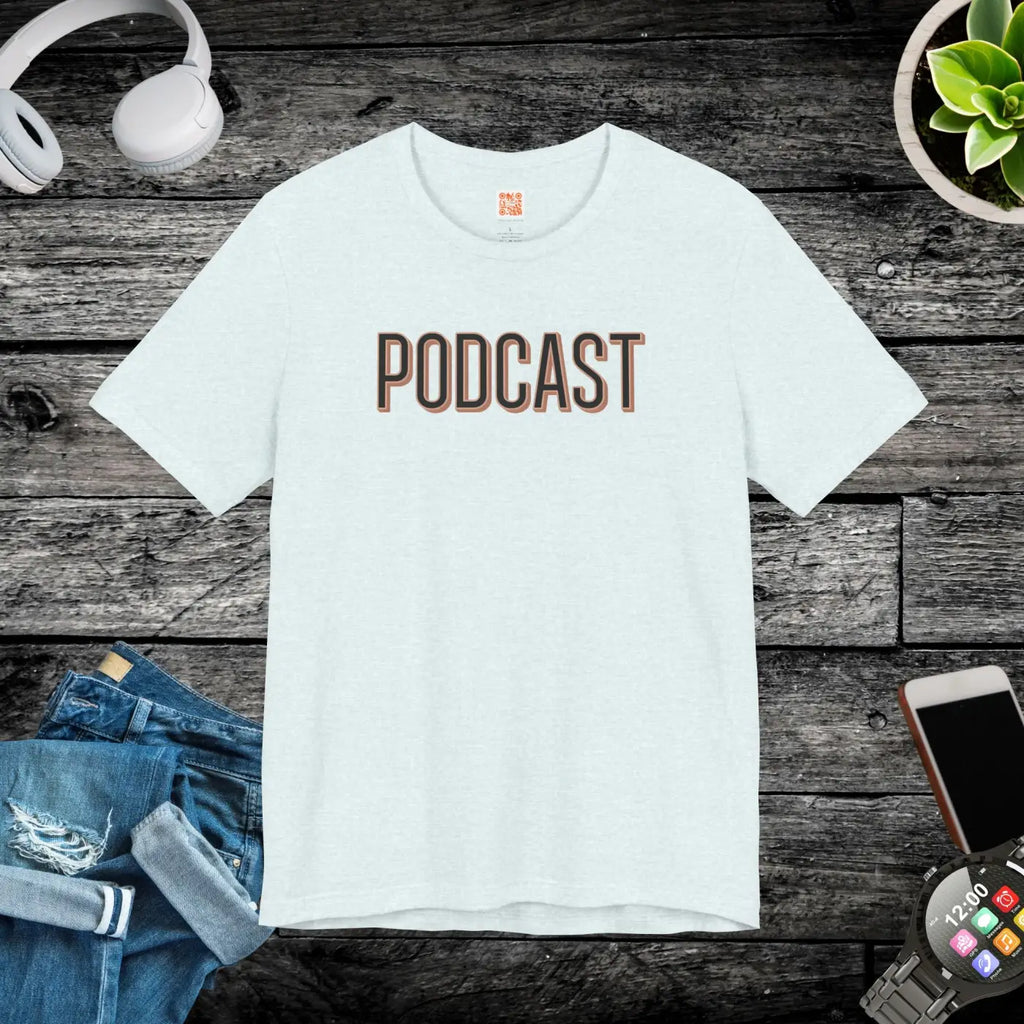 Unisex Jersey Short Sleeve Tee - Podcast Design - DipaliZ