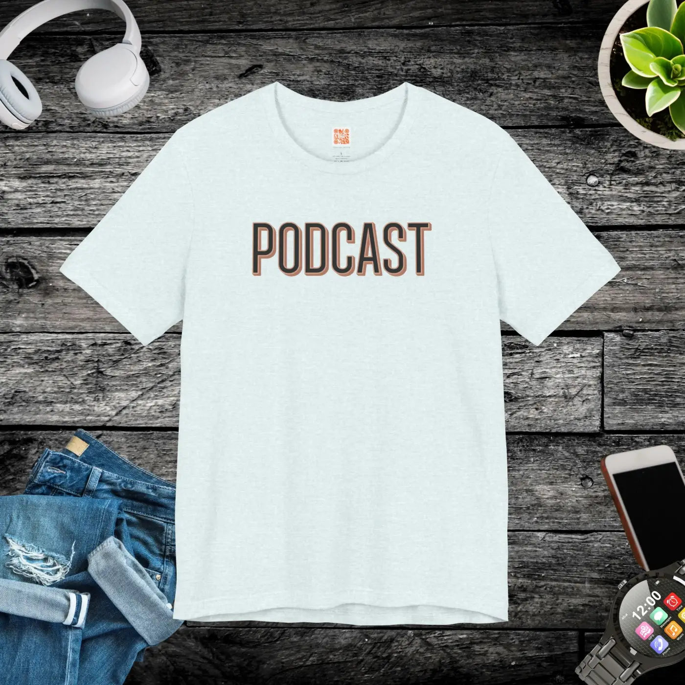 Unisex Jersey Short Sleeve Tee - Podcast Design - DipaliZ