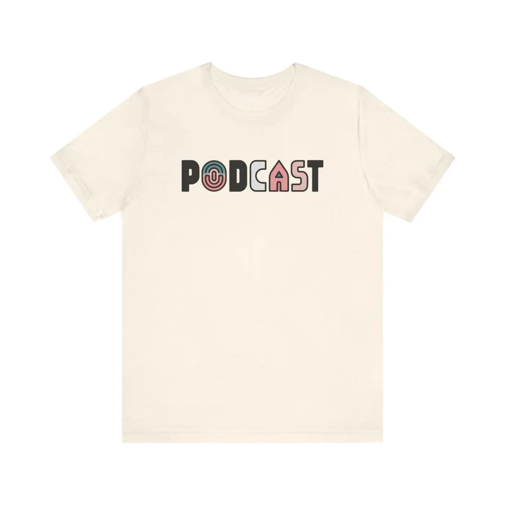Podcast Unisex Jersey Short Sleeve Tee - Soft Cotton - DipaliZ