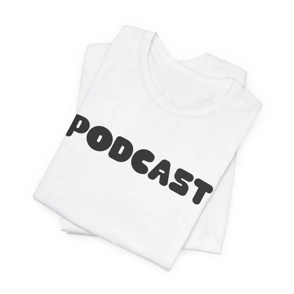 Unisex Jersey Short Sleeve Tee - Podcast Design - DipaliZ