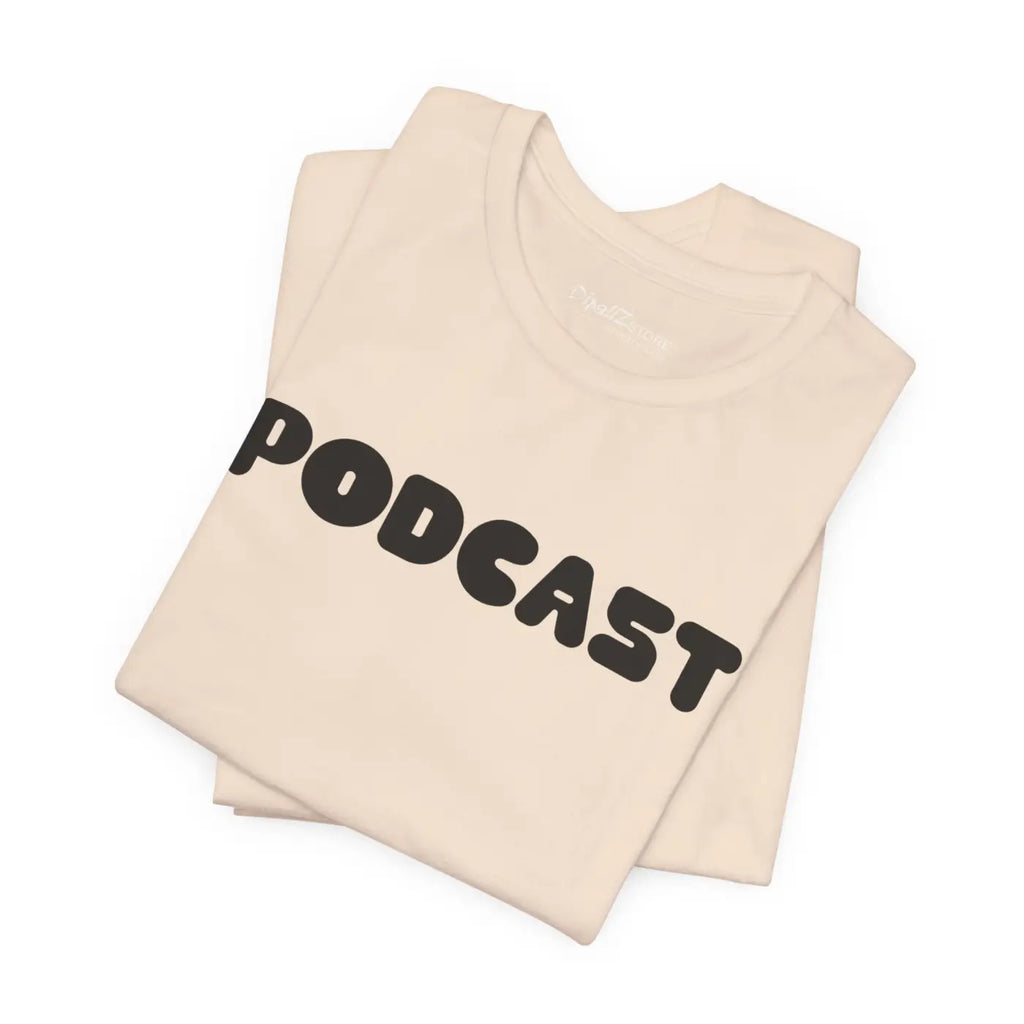 Unisex Jersey Short Sleeve Tee - Podcast Design - DipaliZ