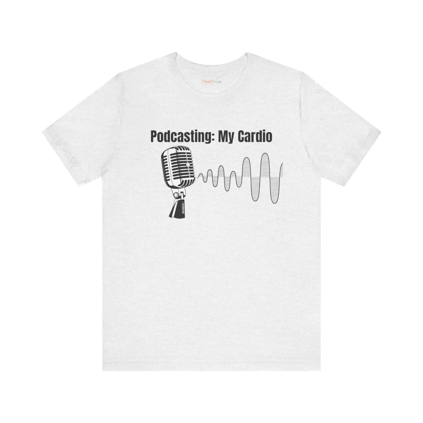 Podcasting Cardio Vibes Unisex Jersey Short Sleeve Tee - DipaliZ