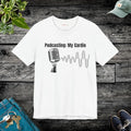 Podcasting Cardio Vibes Unisex Jersey Short Sleeve Tee - DipaliZ
