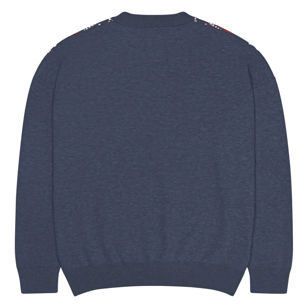 Polar Bears Winter Sweater - Knitted Crew Neck Cozy - DipaliZ