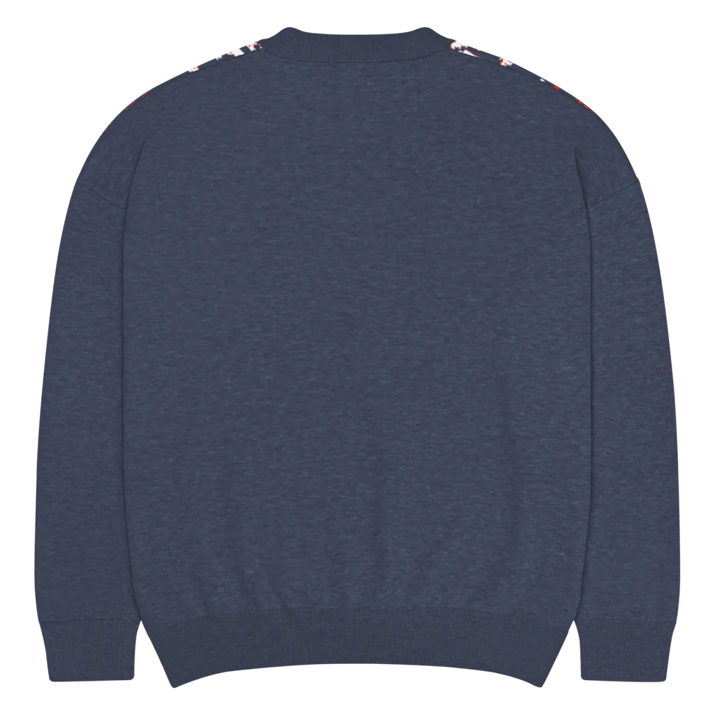 Polar Bears Winter Sweater - Knitted Crew Neck Cozy - DipaliZ