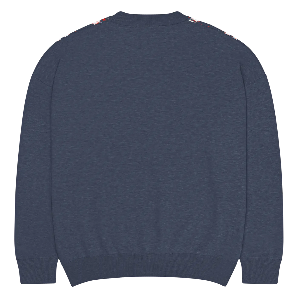 Polar Bears Winter Sweater - Knitted Crew Neck Cozy - DipaliZ