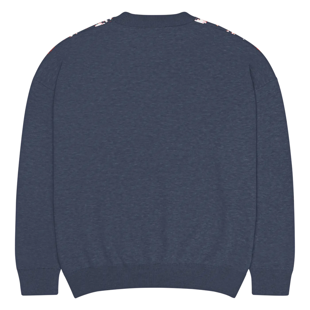 Polar Bears Winter Sweater - Knitted Crew Neck Cozy - DipaliZ
