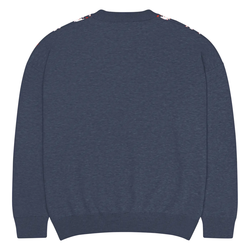 Polar Bears Winter Sweater - Knitted Crew Neck Cozy - DipaliZ