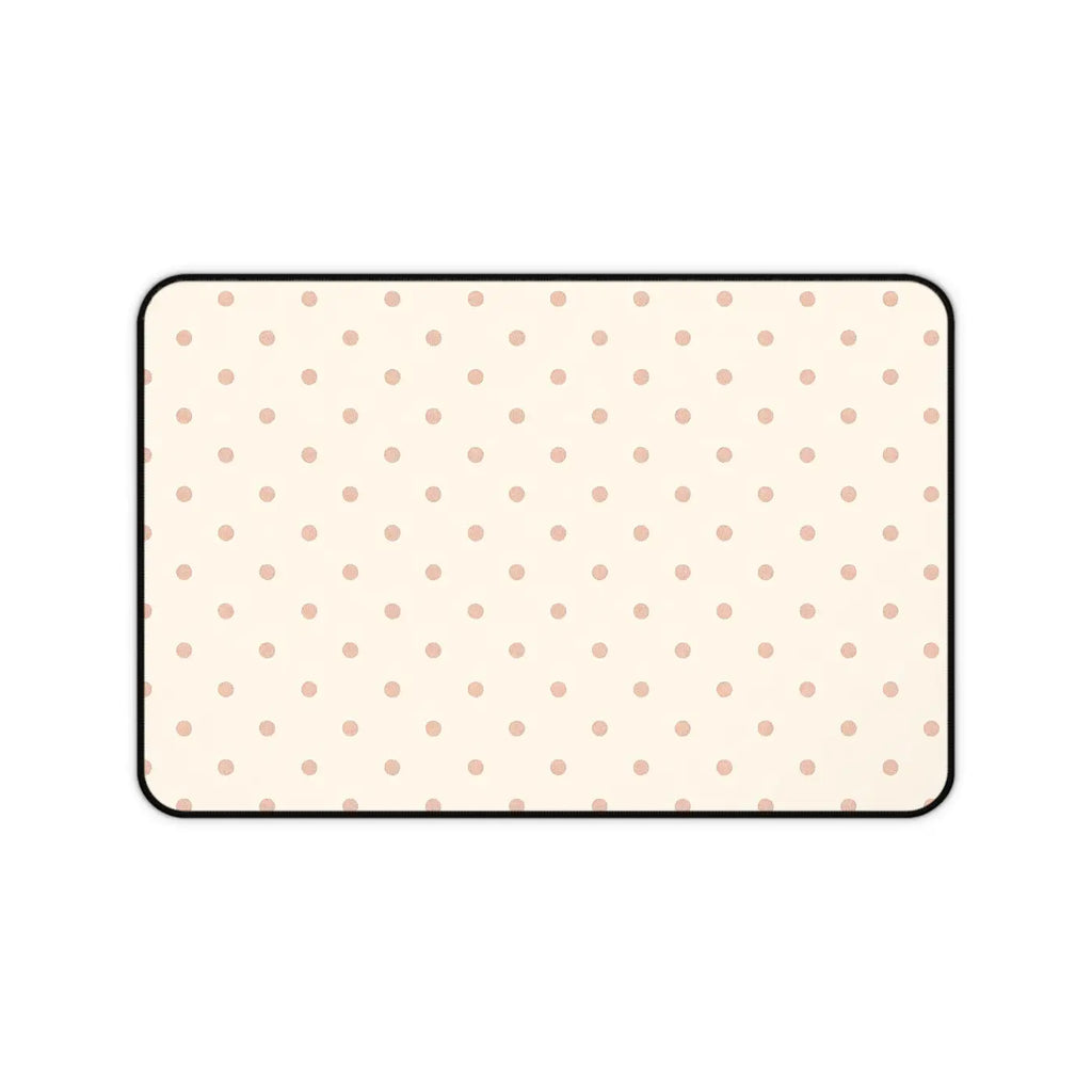 Polka Dot Desk Mat - Creative Workspaces Organizer - DipaliZ