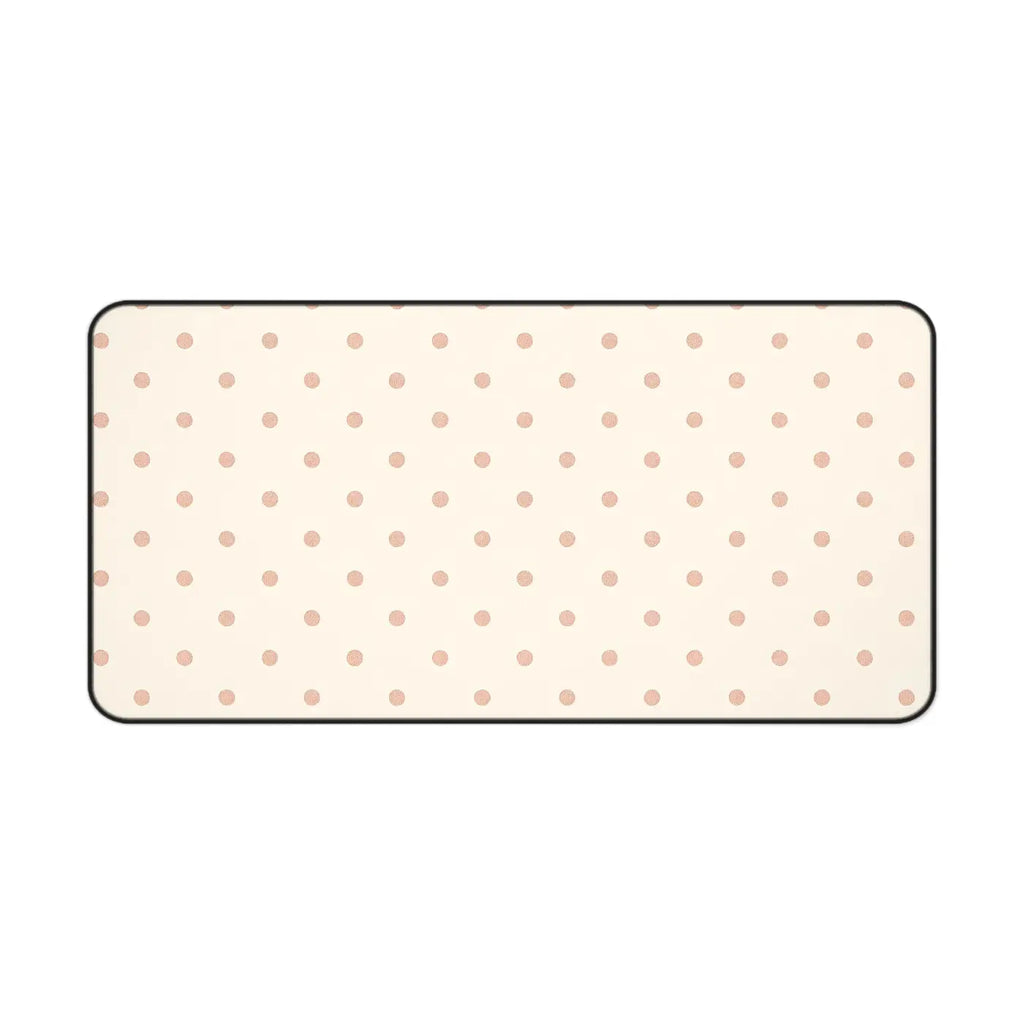 Polka Dot Desk Mat - Creative Workspaces Organizer - DipaliZ