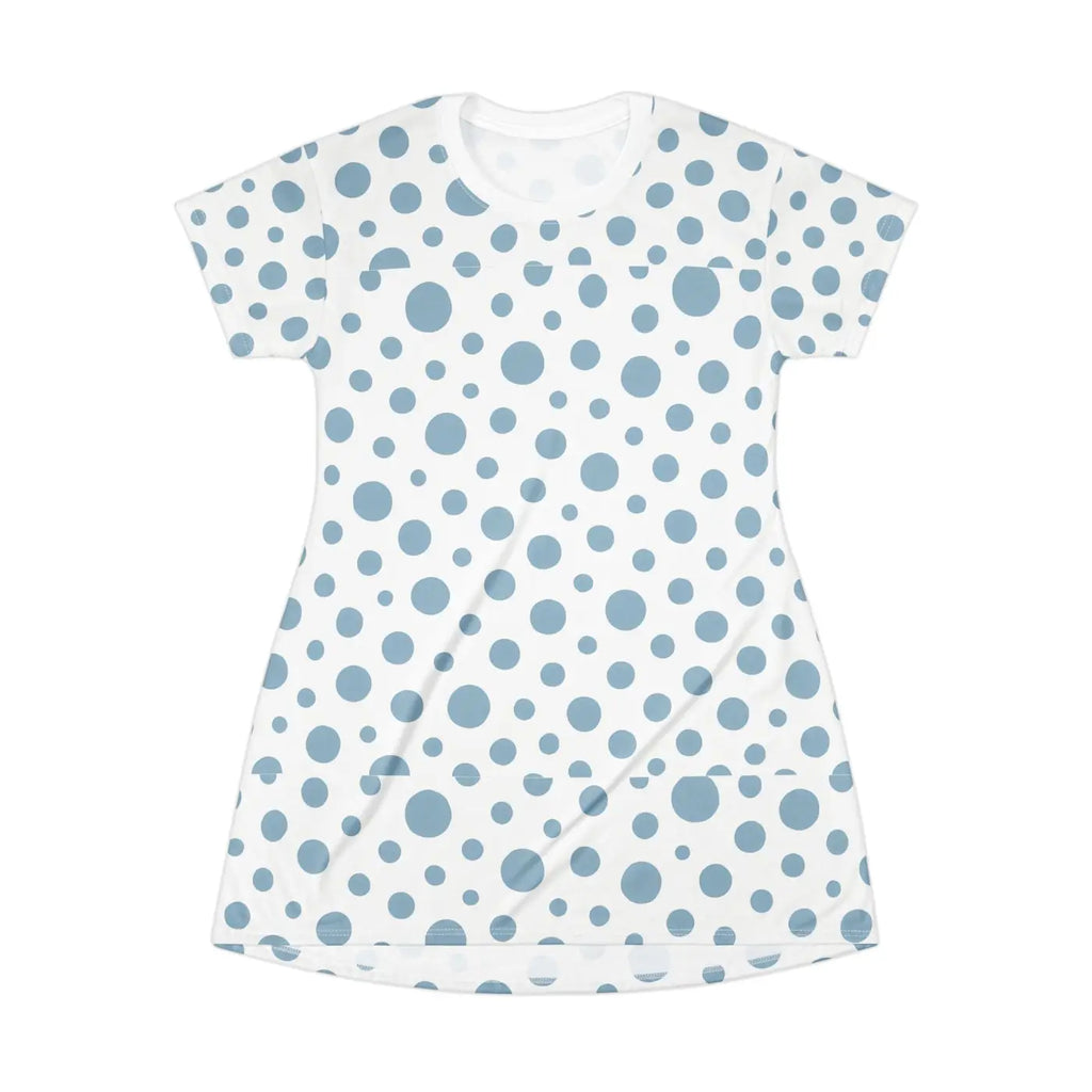 Playful Polka Dot Dress - Casual Summer Style - DipaliZ