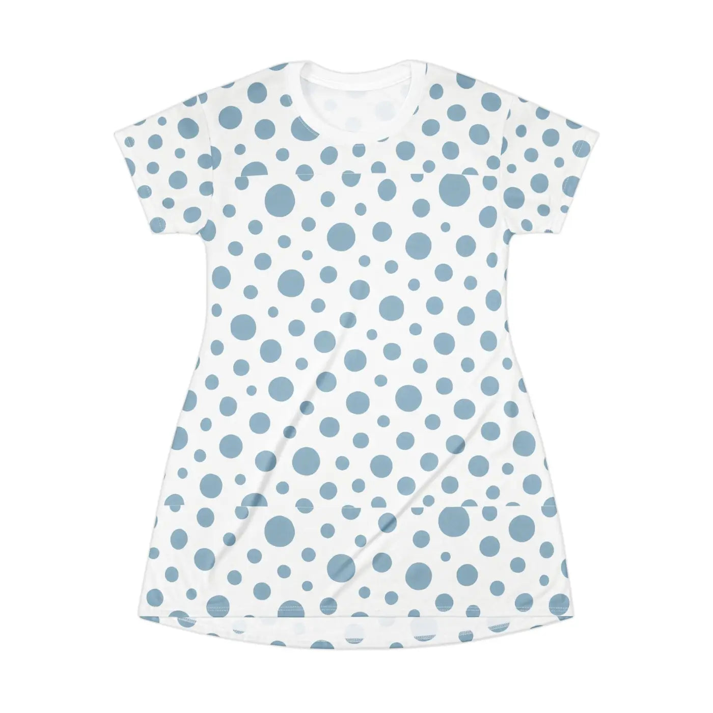 Playful Polka Dot Dress - Casual Summer Style - DipaliZ