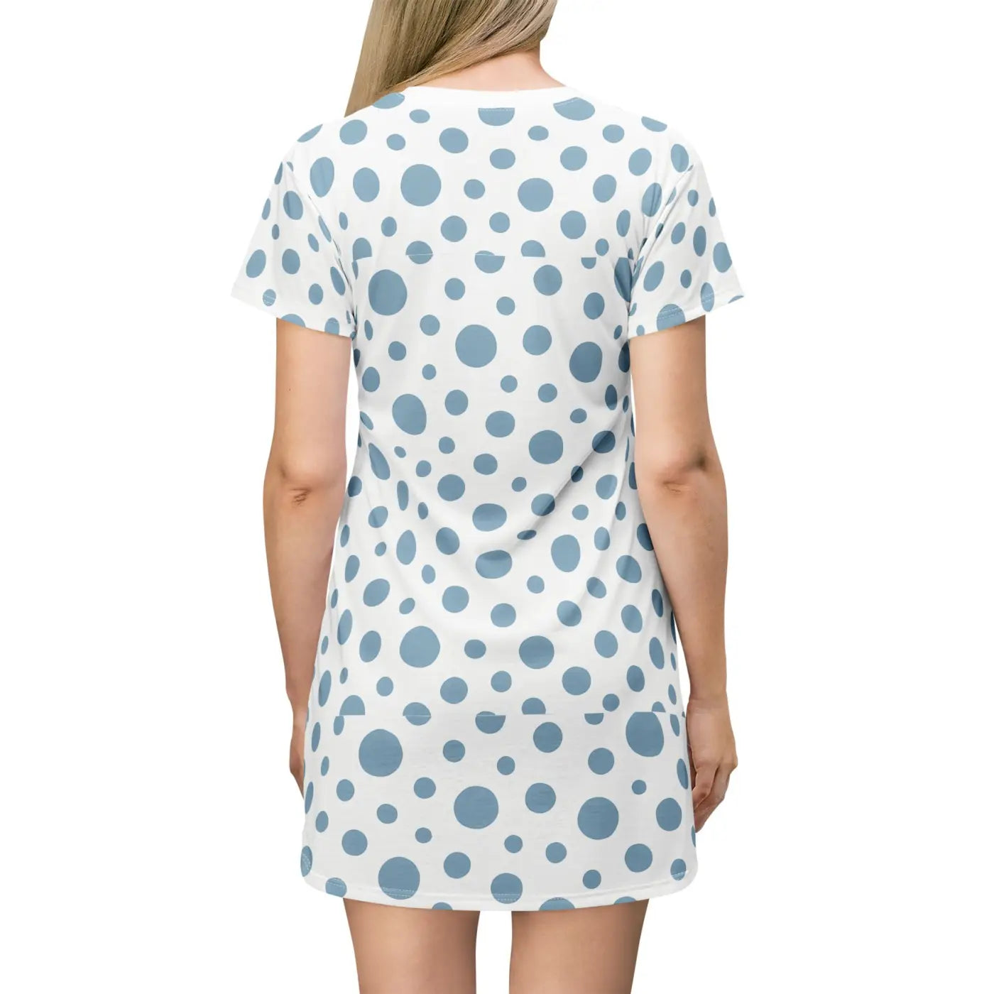 Playful Polka Dot Dress - Casual Summer Style - DipaliZ
