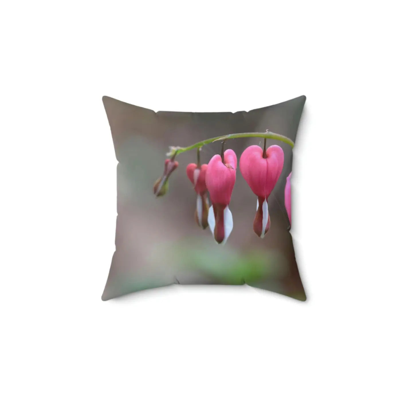 Bleeding Hearts Throw Pillow - Polyester Square - DipaliZ