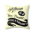 Bold Polyester Square Pillow - Statement Home Decor - DipaliZ