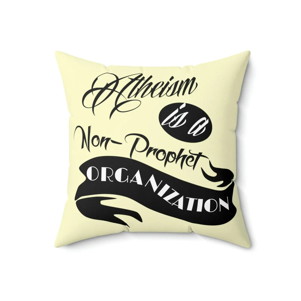 Bold Polyester Square Pillow - Statement Home Decor - DipaliZ