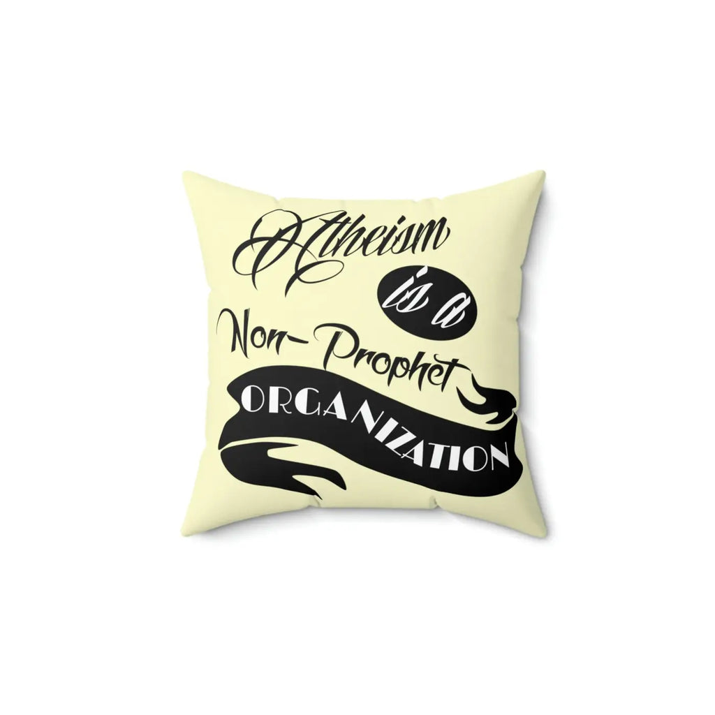 Bold Polyester Square Pillow - Statement Home Decor - DipaliZ