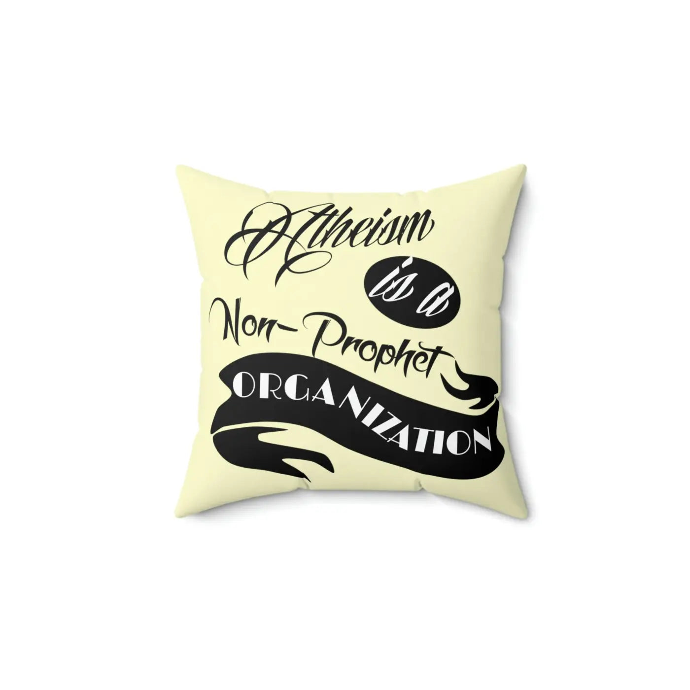 Bold Polyester Square Pillow - Statement Home Decor - DipaliZ