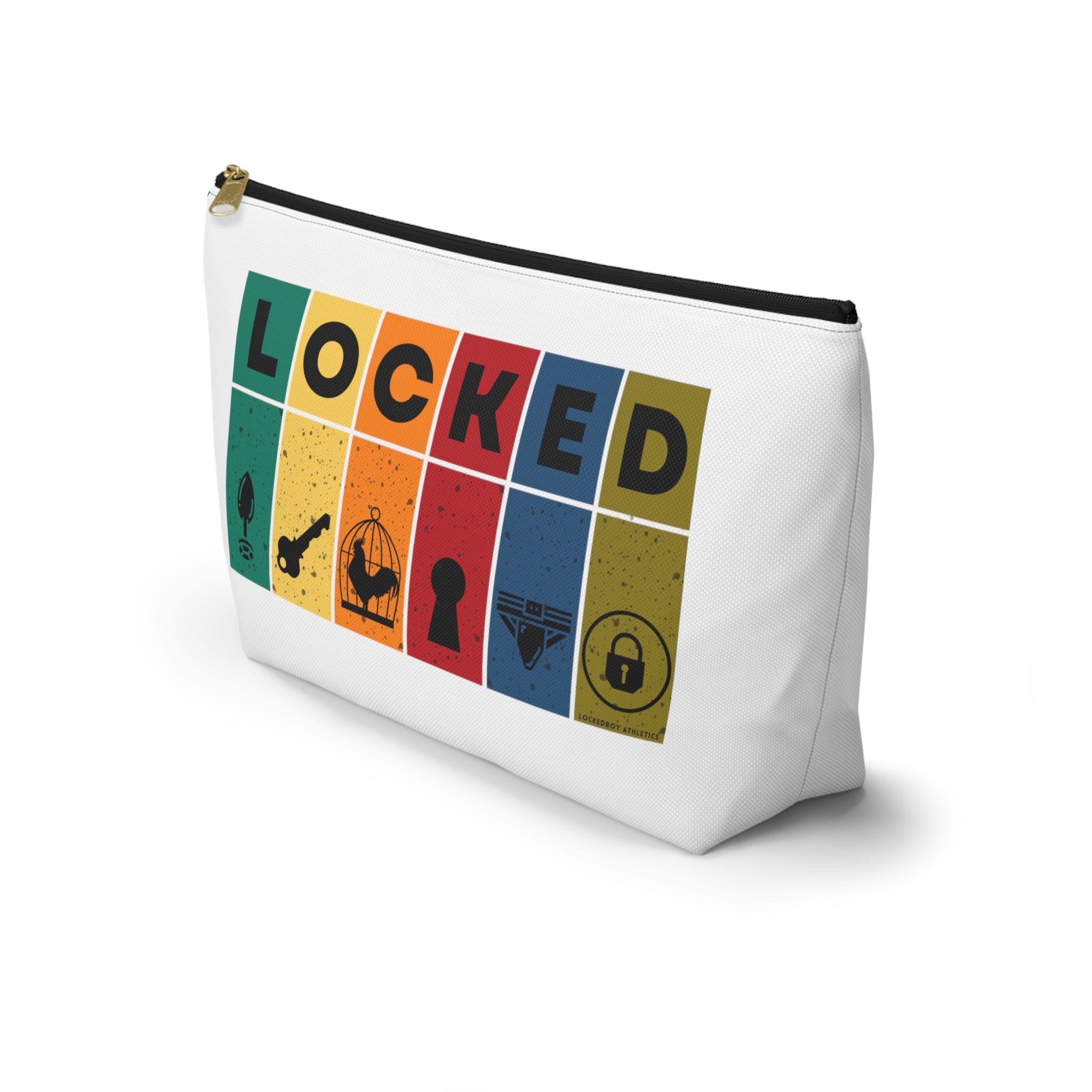 Locked Blocks Chastity Pouch - Lockedboy Athletics