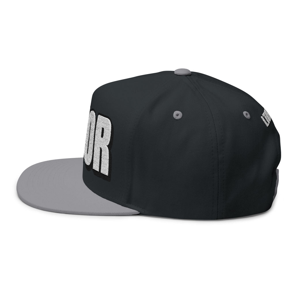 INTO: BATOR Embroidered Flat Bill Cap – Kink Hat for Edgers, Strokers & Masturbation Enthusiasts