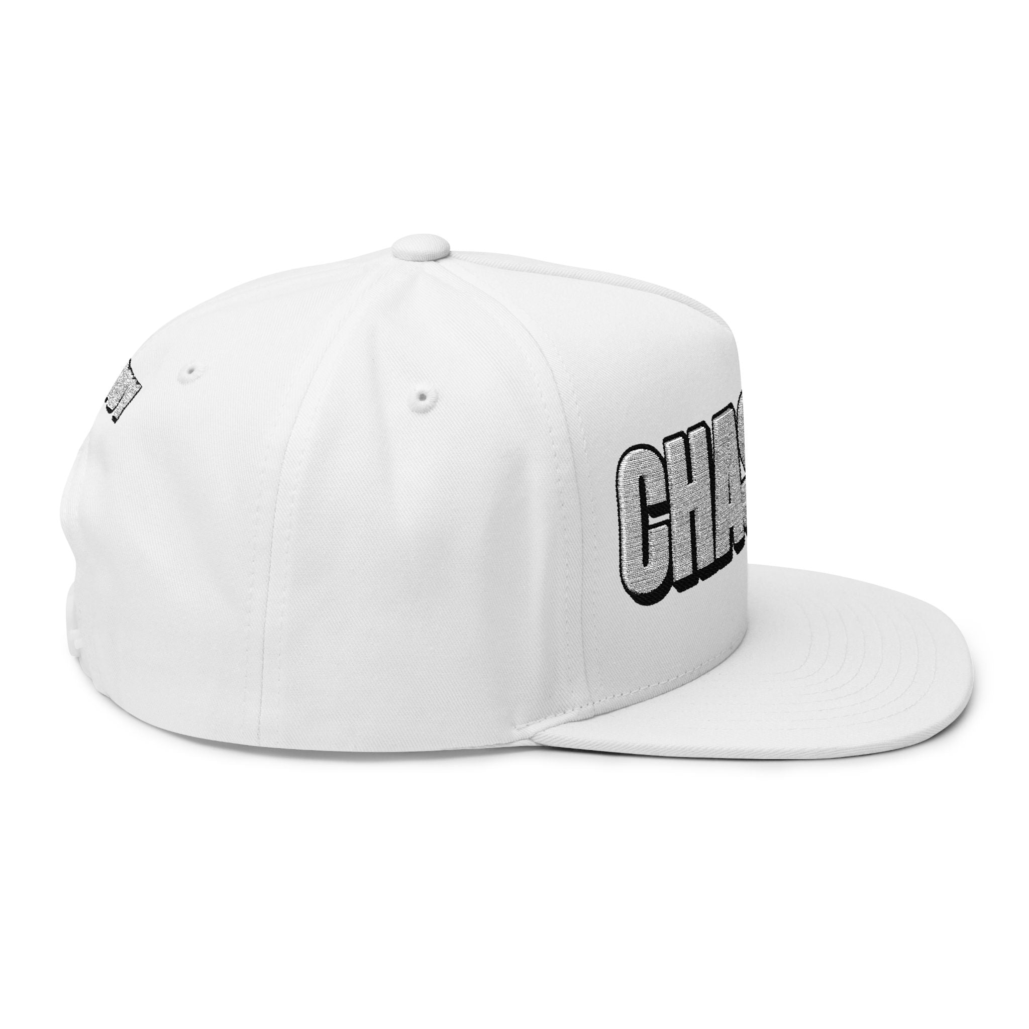 INTO: CHASTITY Embroidered Flat Bill Cap – Kink Hat for Caged Subs, Keyholder Dynamics & Erotic Denial Enthusiasts