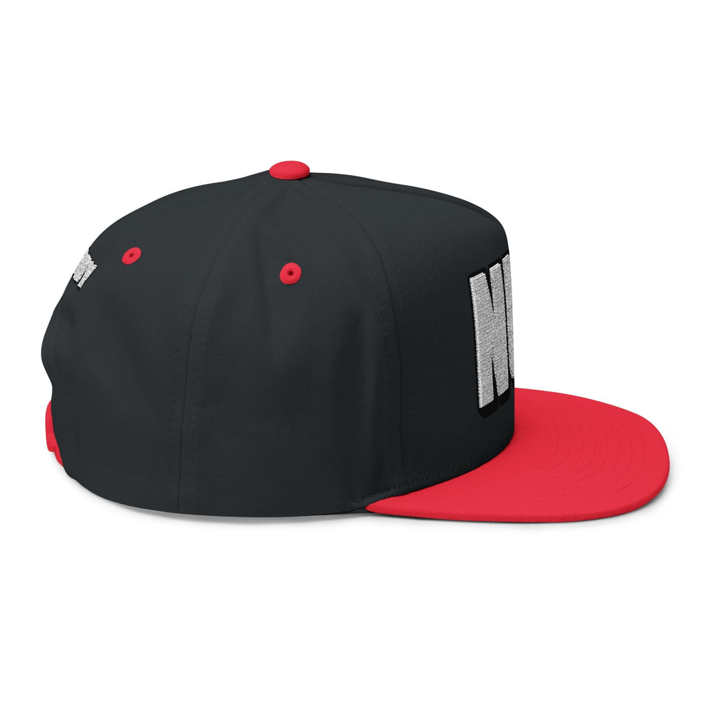 INTO: NUB Embroidered Flat Bill Cap – Kink Hat for Chastity Subs, Shrinked D*s, & Total Denial Devotees