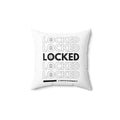 LockedBoy Bag Inspo Spun Polyester Square Pillow