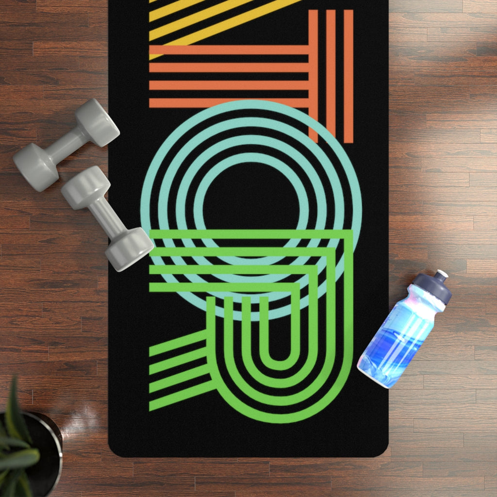 Retro Bator Rubber Yoga Mat