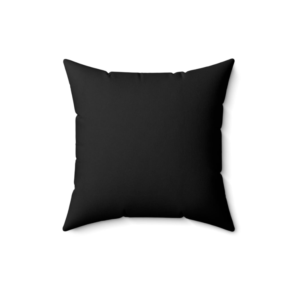 Retro Bator Spun Polyester Square Pillow