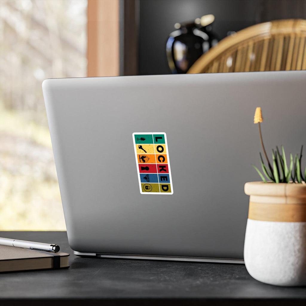 LOCKED Block Sticker