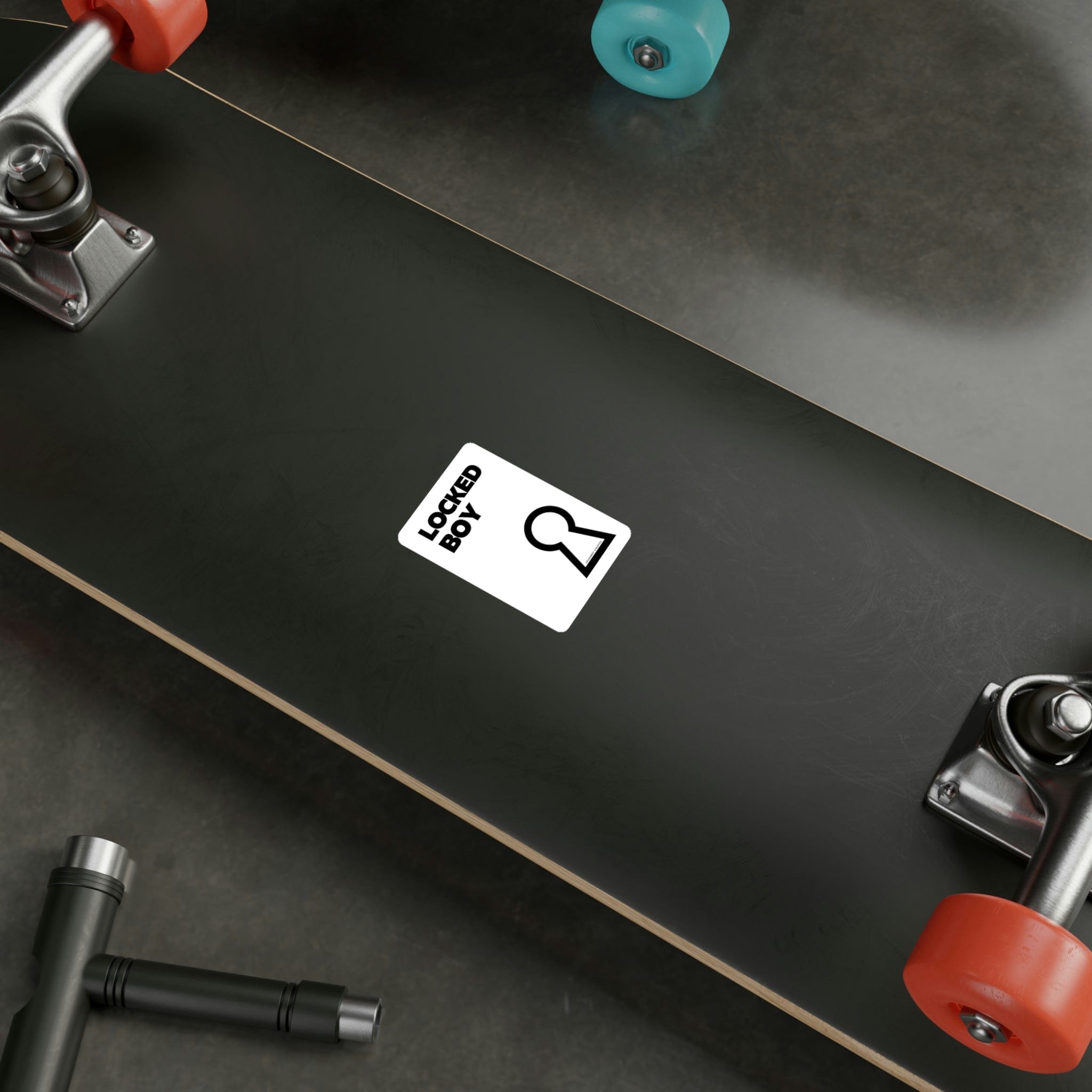 LockedBoy Vinyl Sticker
