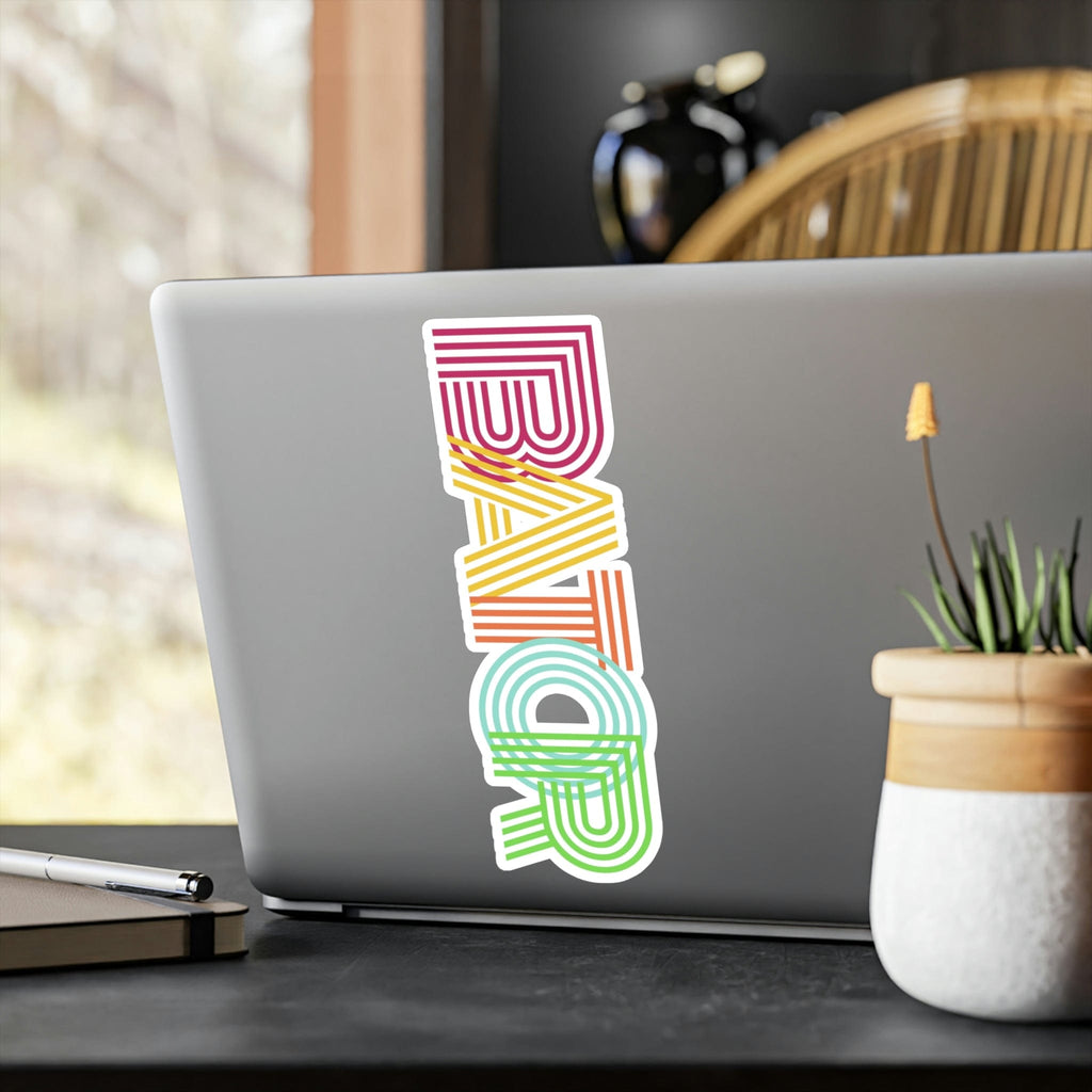 Retro Bator Vinyl Sticker