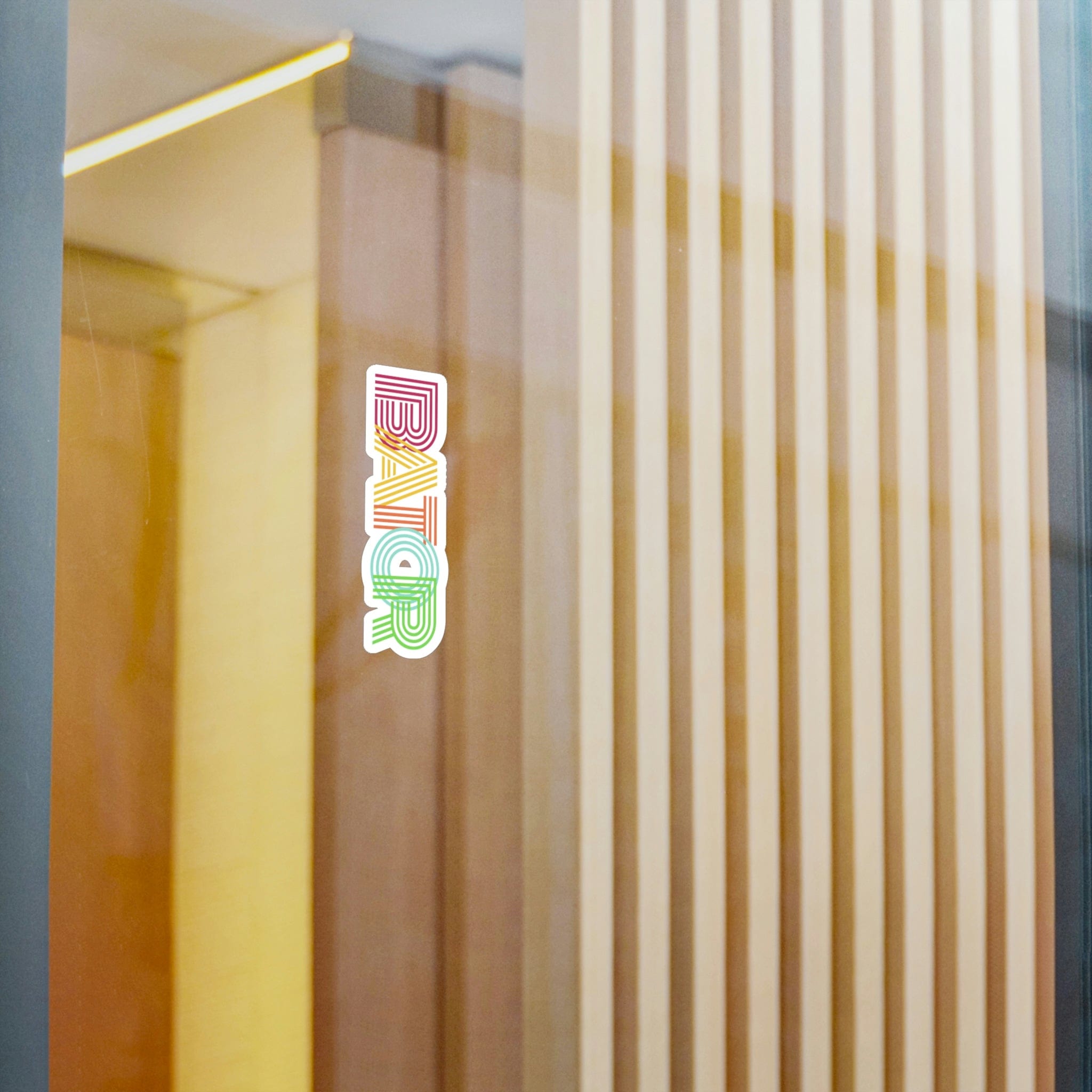 Retro Bator Vinyl Sticker